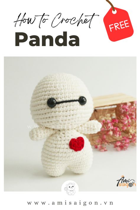 If your kid is searching for a new friend, pay attention to this adorable amigurumi doll. Baymax is a kind friend, always listening and active for friends. A true friend and a cheerful spirit. Crochet this amigurumi Baymax character for your kids with our tutorial video. Baymax Crochet Pattern Free, Baymax Crochet, A True Friend, Crochet Videos Tutorials, Baymax, Tutorial Video, Crochet Videos, True Friends, Crochet Patterns Amigurumi