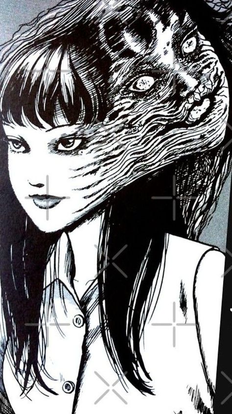 Alfabet Font, Arte Peculiar, Japanese Horror, Junji Ito, Art Manga, Gothic Anime, Dark Art Illustrations, Manga Artist, Scary Art