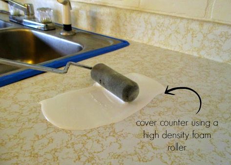 painting laminate countertops Diy Counters, Countertop Redo, Painting Laminate Countertops, Diy Counter, Replacing Kitchen Countertops, Painting Laminate, Kitchen Remodel Countertops, Diy Kitchen Countertops, Outdoor Kitchen Countertops