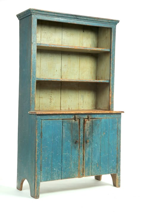 Stepback Cupboard, China Hutch Decor, Primitive Cabinets, Primitive Cupboards, Antique Cupboard, Hutch Decor, Primitive Furniture, American Furniture, Country Furniture