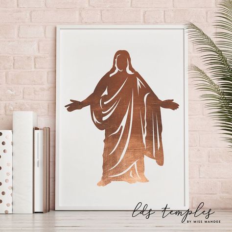 Lds Christmas, Jesus Christ Statue, Ward Christmas Party, Church Christmas Decorations, Relief Society Activities, Laser Cut Wood Crafts, Jesus Tattoo, Pictures Of Christ, Jesus Christ Art