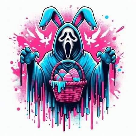 Spooky Easter, Halloween Wallpaper Backgrounds, Sublimation Ideas Projects Inspiration, Easter Wallpaper, Sublimation Ideas, Halloween 2024, Halloween Wallpaper, Scream, Wallpaper Backgrounds