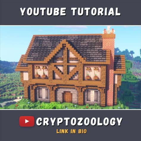 Old Minecraft mansion! Tutorial on my YouTube! Minecraft Rustic, Mansion In Minecraft, Minecraft Mansion Tutorial, Rustic Mansion, Old Minecraft, Minecraft Mansion, Bangunan Minecraft, Minecraft Castle, Old Mansion