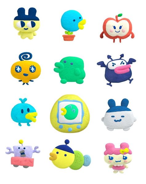 Tamagotchi Sticker, Arte Punk, Iphone Layout, Arte Inspo, Iphone Icon, Pics Art, Phone Themes, Funky Art, Digital Sticker