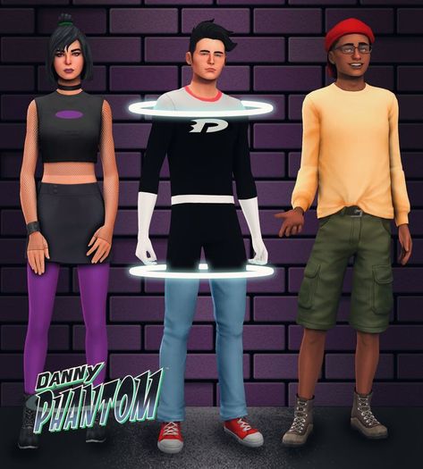 Sims 4 Danny Phantom Cc, Zombie Christmas, Sims Ideas, Sims 4 Dresses, Los Sims, Danny Phantom, Sims 4 Cc Finds, Ts4 Cc, Cc Finds