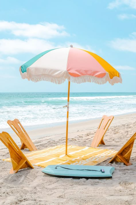 We've got your beach supplies covered with our Beach Valet, currently providing sanitized boogie boards, beach chairs, umbrellas, and beach towels for your convenience. Beach Terrace, Umbrella Chair, Umbrella Photo, Beach Supplies, Kids Swim, Picnic Ideas, Personal Style Inspiration, Beach Ball, Beach Chair