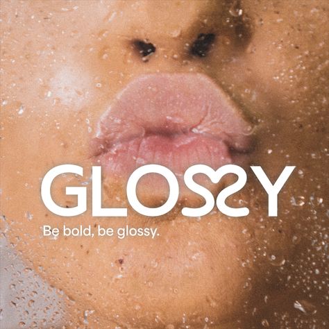 Brand identity for Glossy a lip gloss brand known for its high quality formulas and its vibrant colors. ✨ #brief #glossybrief #designerbriefs #thebriefdiary Lip Gloss Logo, Idea Typography, Glossy Lipgloss, Rhode Skin, Beauty Branding, Bff Gifts Diy, Lip Serum, Cosmetic Design, Skin Clinic