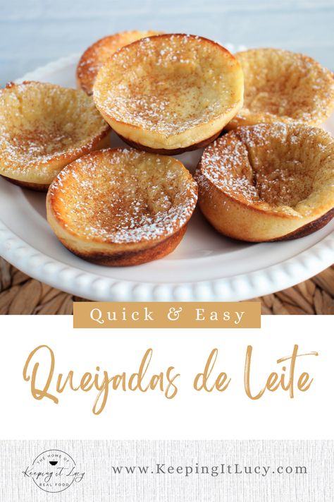 Discover the perfect balance of sweetness and warmth, a comforting treat that transports your taste buds to a Portuguese delicacy. Easy Portuguese Custard Tarts, Portugese Custard Tarts Recipe, Portuguese Queijadas, Pudim Flan Portuguese, Milk Tart, Portuguese Desserts, Cupcake Pans, Custard Tart, Cinnamon Milk