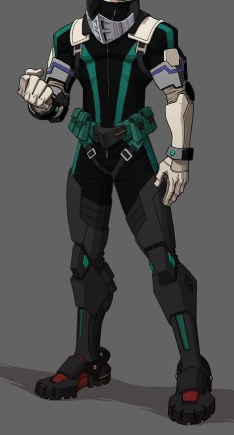 My Hero Academia Costume, Superhero Suits, Deku Boku No Hero, Super Hero Outfits, Hero Costumes, My Hero Academia Memes, Superhero Design, Armor Concept, Super Hero Costumes