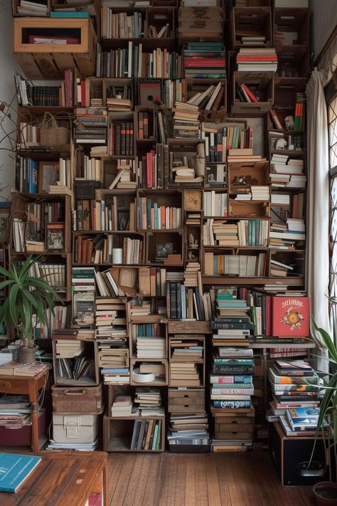 Books Shelves Aesthetic, Messy Book Shelf, Organized Chaos Aesthetic, Book Lover Room, Messy Bookshelf, Messy Room Aesthetic, Embrace Chaos, Abundance Art, Bookshelves Aesthetic