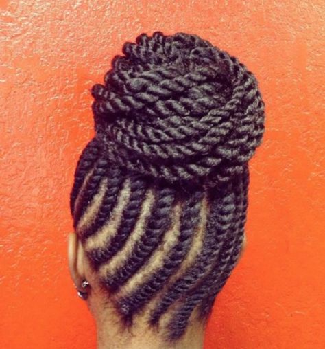 Twist Hairstyles For Natural Hair, Updo Cabello Natural, Hairstyles For Natural Hair, Flat Twists, Flat Twist Hairstyles, Twist Updo, Hair Colorful, Flat Twist Updo, Natural Hair Twist Out