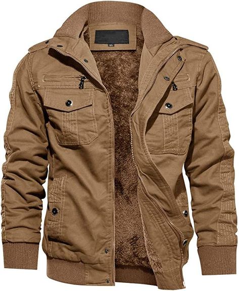 Mens Leisure Wear, Winter Wear For Men, Racer Leather Jacket, Cargo Jacket Mens, Cafe Racer Leather Jacket, Mens Smart Casual Outfits, Carhartt Men, Herren Style, Thermal Jacket