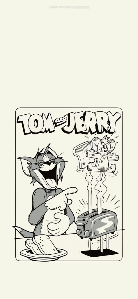 Lockscreen Aesthetic Cartoon, Tom And Jerry Pictures Wallpapers, Tom Y Jerry Dibujos, Tom Jerry Wallpaper, Cartoon Lockscreen, Funny Wallpapers Lockscreen, Tom And Jerry Aesthetic, Tom And Jerry Wallpaper, Jerry Wallpaper