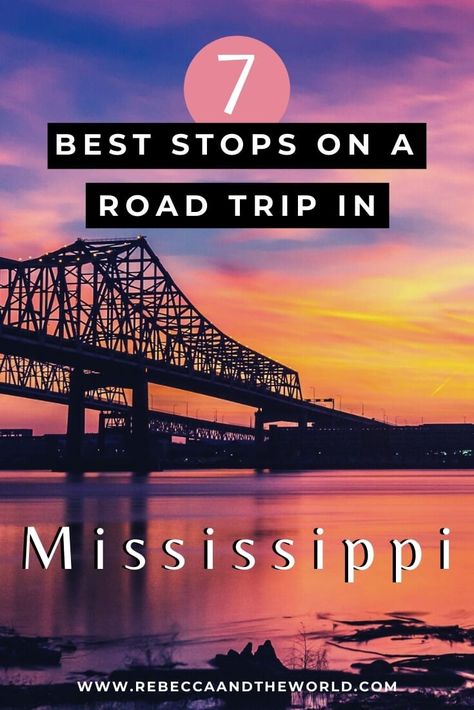 Places To Visit In Mississippi, Mississippi Road Trip, Things To Do In Mississippi, Mississippi Vacation, Visit Mississippi, Southern Road Trips, Mississippi Blues, Mississippi Travel, Southern Mississippi