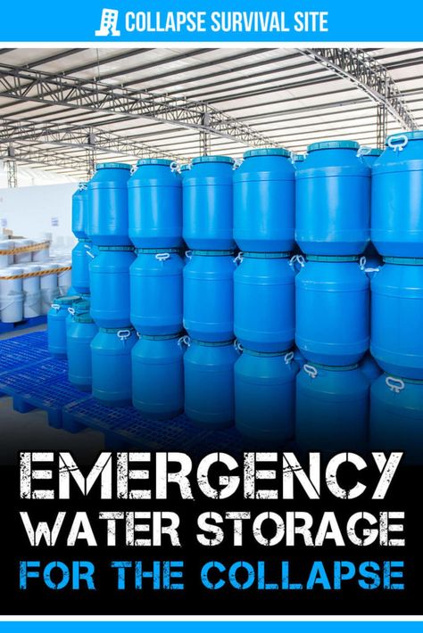 Long term water storage