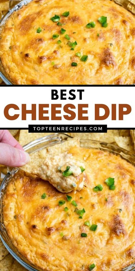 Looking for the easiest and most delicious cheese dip? Among all the cheese dip recipes out there, I have found this one to be the quickest and best recipe of all. It is not only super cheesy but tasty as well. Hot Cheese Dip Recipes, Best Cheese Dip, Crab Rangoon Dip Recipe, Hot Spinach Artichoke Dip, Cheddar Cheese Dip, Food Finger, Best Dip Recipes, Cheese Dip Recipe, Spinach Artichoke Dip Recipe