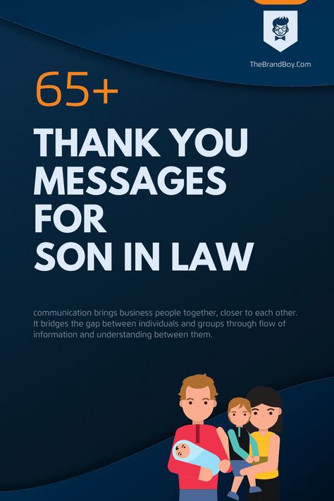 42+ Best Thank you Messages for Son in law - theBrandBoy.Com Best Son In Law Quotes, Son In Law Quotes Inspiration Words, Letter To My Son In Law, Quotes For National Sons Day, Son In Law Quotes Inspiration, Quotes For Son In Law, Son In Law Quotes, To My Son In Law, Gratitude Images