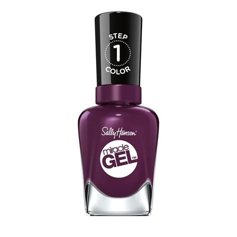 Sally Hansen Nail Polish, Dark Nail Polish, No Chip Nails, Sally Hansen Nails, Sally Hansen Miracle Gel, Red Nail Polish, Gel Nail Colors, Sally Beauty, Dark Nails