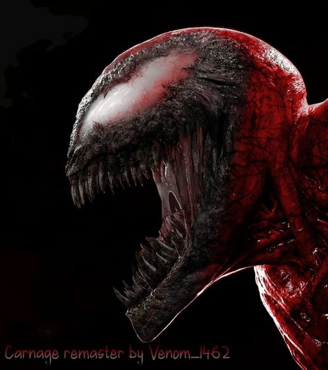 Carnage Concept Art, Carnage Symbiote, Absolute Carnage, Red Hood Comic, Marvel Concept Art, Symbiotes Marvel, Marvel Venom, Red Hood, James Potter