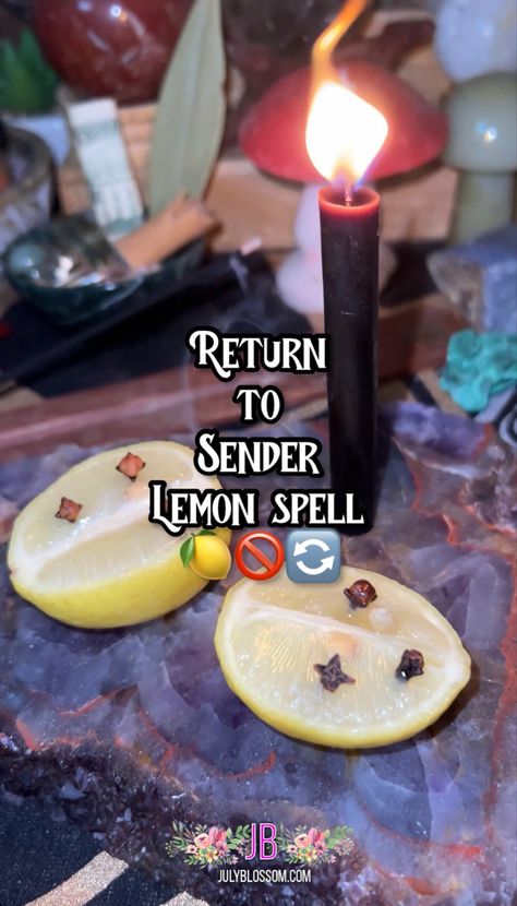 Have you ever thought of using lemon for making a spell? In this article, I’ll show you how to use lemon for spells plus some powerful lemon spell recipes to remove hexes or negative energy directed at you. Spell Recipes, Spelt Recipes, Wicca Recipes, Banishing Spell, Hoodoo Spells, Good Luck Spells, Return To Sender, Witch Rituals, Easy Spells