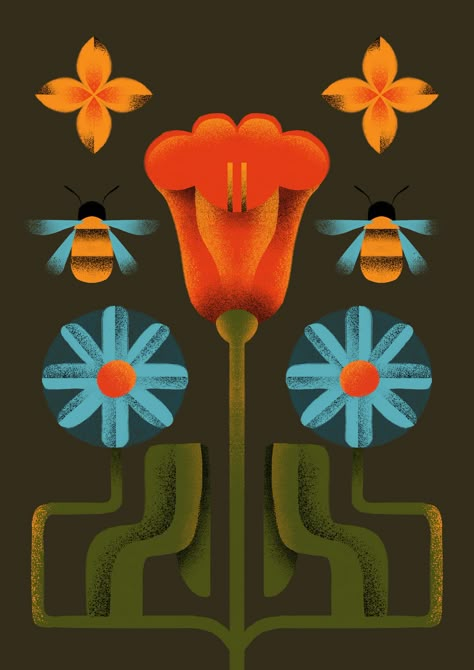 Floral posters (9) | Images :: Behance Floral Posters, Geometric Illustration, Illustration Flower, Flowers Illustration, Geometric Flower, Floral Poster, Flower Illustration, Editorial Illustration, Photoshop Illustrator