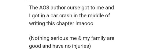 AO3 AUTHORS RLLY DO THE MOST Ao3 Authors Notes, Ao3 Profile Picture, Ao3 Logo, Ao3 Author Notes, Funny Ao3 Author Notes, Bsd Fanfic Ao3, Ao3 Aesthetic, No One Understands, Writing Humor