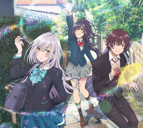 Anime Iroduku: The World in Colors Iroduku: The World In Colors Hitomi Tsukishiro Kohaku Tsukishiro Yuito Aoi Wallpaper Iroduku The World In Colors, Anime Dvd, Diego Luna, Art Mignon, Animes To Watch, Anime Recommendations, Anime Poster, Nagasaki, Anime Reccomendations