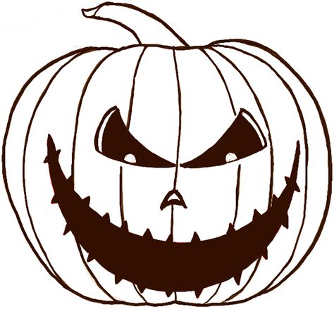 Finished Line Drawing of a Halloween Jack-O-Lantern Pumpkin Lantern Video, Halloween Draw, Easy Halloween Drawings, Draw Halloween, Drawing Outlines, Lantern Drawing, Imperfect Art, Creepy Halloween Food, Jack Halloween