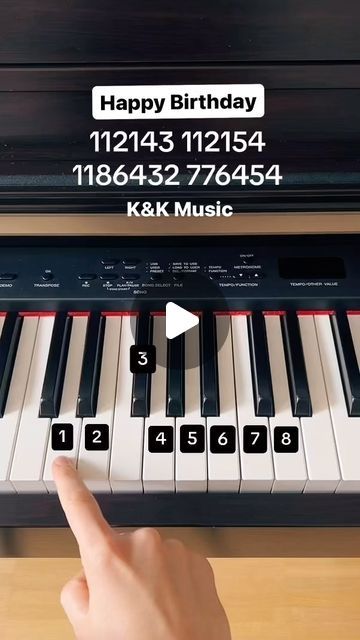 K&K Music on Instagram: "Happy Birthday (Piano) #music #reels" Happy Birthday Piano, Old Music, Instagram Happy Birthday, K K, Piano Music, Kids' Room, Art Work, Piano, Happy Birthday