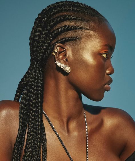 Adut Akech, Female Profile, Prop Styling, Australian Models, Model Aesthetic, Vogue Australia, World Of Fashion, Google Photos, Fashion Models