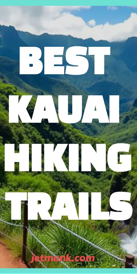 Trails for Beginners and Experts Hiking in Kauai Kauai Hikes, Waimea Canyon Hikes, Best Hikes In Hawaii, Best Hikes In Kauai, Kauai Hiking, Hawaii Hikes, Napali Coast, Hawaii Destinations, Family Friendly Resorts