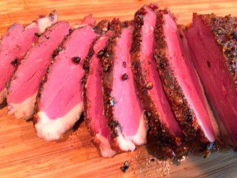 Kosher Doshers Koshcuterie {kosh-koo-tur-ee}: Pastrami & Corned Beef Sous Vide Duck, Homemade Pastrami, Primal Diet Recipes, New York Deli, Low Carb Meats, Low Gi Foods, Muscovy Duck, Sausage Making, Duck Breast