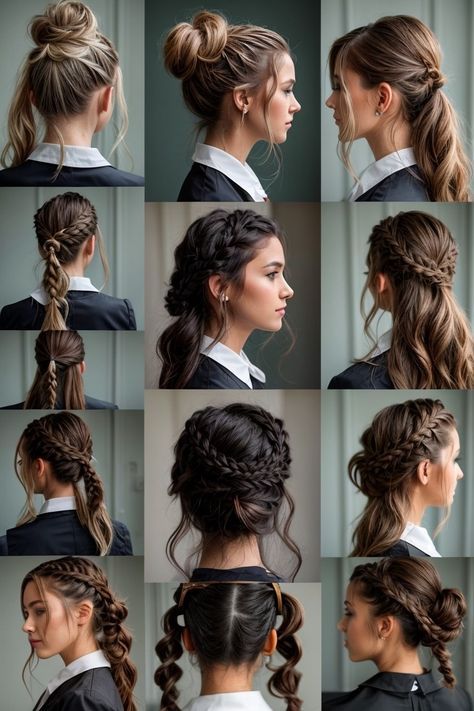 Traditional Braided Hairstyles, Long Loose Braid, Hairstyle For Long Frock, French Twist Long Hair, Loose Braid Updo, Timeless Updo, Elegant Braided Hairstyles, French Hairstyles, Futuristic Hair