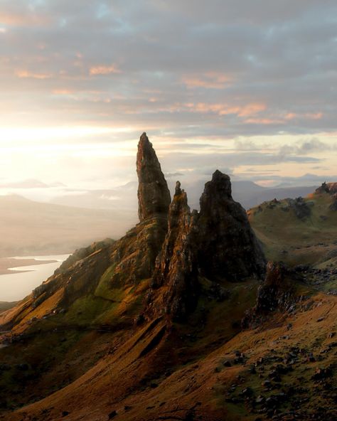 Watching the Sun Rise on the Old Man of Storr 🌄 Hope everyone had a lovely bank holiday and Easter (if you celebrate). Hoping to get back into the outdoors tomorrow with a nice hike. It’s been a couple of weeks so I’m rather excited ⛰️✨ #oldmanofstorr #isleofskye #scottishhighlands #scotland #simplyscotland #your_scotland #unlimitedscotland #portree Old Man Of Storr Scotland, Grey November, Scotland Aesthetic, Scotland Hiking, Uk Trip, Brand Aesthetic, Sun Rise, Isle Of Skye, Uk Travel