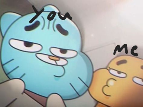 World Of Gumball, Cartoon Profile, Cartoon Profile Pics, Pfp Ideas, Reaction Pics, Matching Pfps, Profile Pics, Matching Pfp, Mood Pics