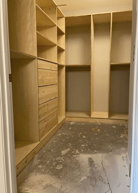 Diy Built In Closet System, Diy Closet System, My Dream Closet, Diy Custom Closet, Closet Makeover Diy, Closet Build, Organization Systems, Closet Organization Ideas, Closet Rack