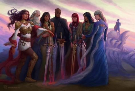 Heralds giving up their oaths and Jezrien waiting for Kalak #stormlight#brandonsanderson#herald#roshar#wayofkings Way Of Kings, Kaladin Stormblessed, Words Of Radiance, Stormlight Archives, Wheel Of Time Books, The Way Of Kings, Art Plan, Stormlight Archive, Fantasy Authors