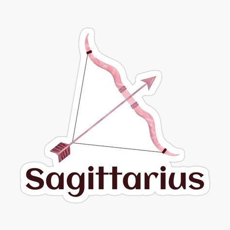 Sagittarius Sticker, Sagittarius Zodiac Sign, Libra And Sagittarius, Sign Sticker, Sagittarius Zodiac, Zodiac Sagittarius, Cool Stickers, Glossier Stickers, Printable Stickers