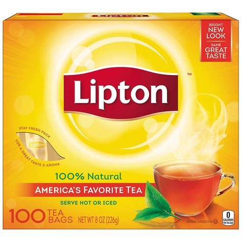 Lipton Green Tea, Decaf Tea, Decaffeinated Tea, Peppermint Hot Cocoa, Lipton Tea, Black Tea Bags, Green Tea Bags, Fresh Groceries, Natural Teas