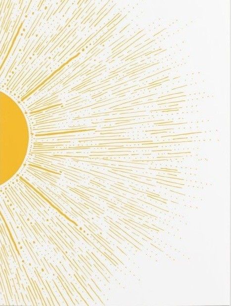 Yellow Desert Aesthetic, Sun Pattern Illustration, Sun Background Aesthetic, Sun Powers Aesthetic, Sun White Background, Sun Aesthetic Art, Vintage Sun Art, Sunshine Illustration, Sun Background