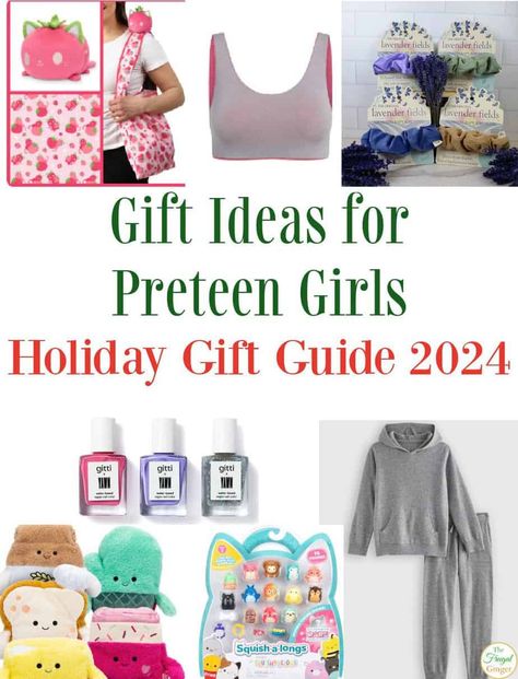 Gift Ideas for Preteen Girls (Ages 10-12): Holiday Gift Guide 2024 - The Frugal Ginger Girls Christmas Gifts 10-12, Cool Gifts For Girls 10-12, Middle School Gift Ideas, Christmas Ideas For Preteens, Best Christmas Gifts For Girls 8-10, Preteen Girl Gift Ideas Christmas, Christmas Gift Ideas For Preteens, Christmas Gifts For 10 Year Girl, Christmas Gifts For Preteen Girls Ideas