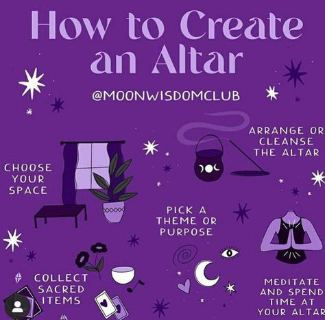 Create An Altar, Goddess Provisions, Altar Space, Witch Tips, Witch Rituals, Wiccan Magic, Witch Spirituality, Magic Spell Book, Grimoire Book