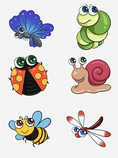 Eyes Png, Insect Eyes, Pictures Of Insects, Dino Kids, Paper Pot, Fun Fall Crafts, Garden Insects, Cartoon Eyes, School Clipart