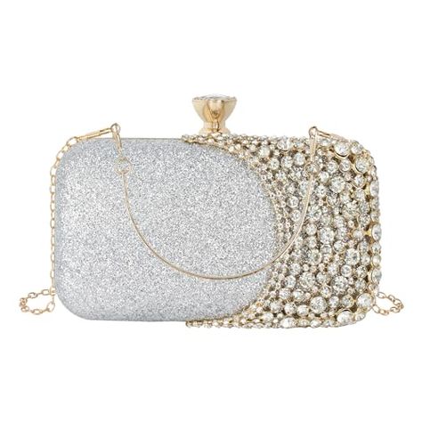 Sheena Nachae''s Amazon Page Bridal Clutch Purse, Bridal Clutch Bag, Wedding Handbag, Clutch Bag Wedding, Bridal Purse, Designer Clutch Bags, Diamond Decorations, Rhinestone Clutch, Wedding Purse