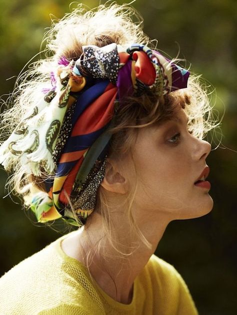 Frida Gustavsson, Hair Envy, Hair Dos, Scarf Hairstyles, Hair Accessories For Women, Hair Day, Beauty Inspiration, Pretty Hairstyles, Head Scarf