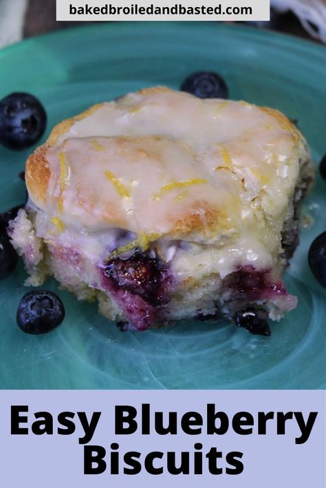 Easy Blueberry Biscuits, Blueberry Biscuits, Breakfast Ingredients, Bisquick Recipes, Beef Pasta, Biscuit Rolls, Biscuit Bake, Easy Blueberry, Blueberry Muffin