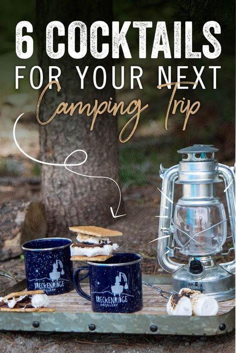 Camping Cocktails, Easy Cocktail Recipes, Colorado Lifestyle, Camping Drinks, Camping Foods, Easy Cocktail, Around The Campfire, Campfire Food, Summit County