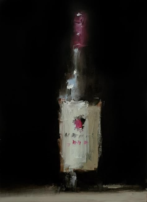 Neil Carroll Original Oil Painting Realism Impressionism Still Life Wine Neil Carroll Paintings, Realism Painting Ideas, Still Life Wine, Neil Carroll, Pastel Still Life, Painting Reflection, Still Life Fine Art, Painting Realism, Depth Perception