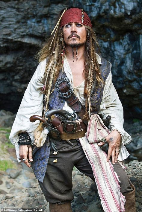 Jack Sparrow Costume, Disney Pirates Of The Caribbean, Jesus Cartoon, On Stranger Tides, Disneyland Castle, Captain Jack Sparrow, Pirate Life, Captain Jack, Jack Sparrow