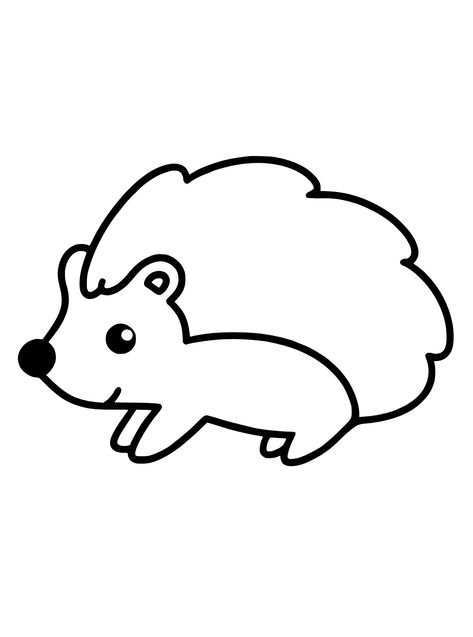 Porcupines - Lol Coloring Pages Porcupine Drawing, Cute Porcupine, Lol Coloring Pages, Lol Coloring, Clipart Black And White, Template Printable, Coloring Pages, How Are You Feeling, Clip Art